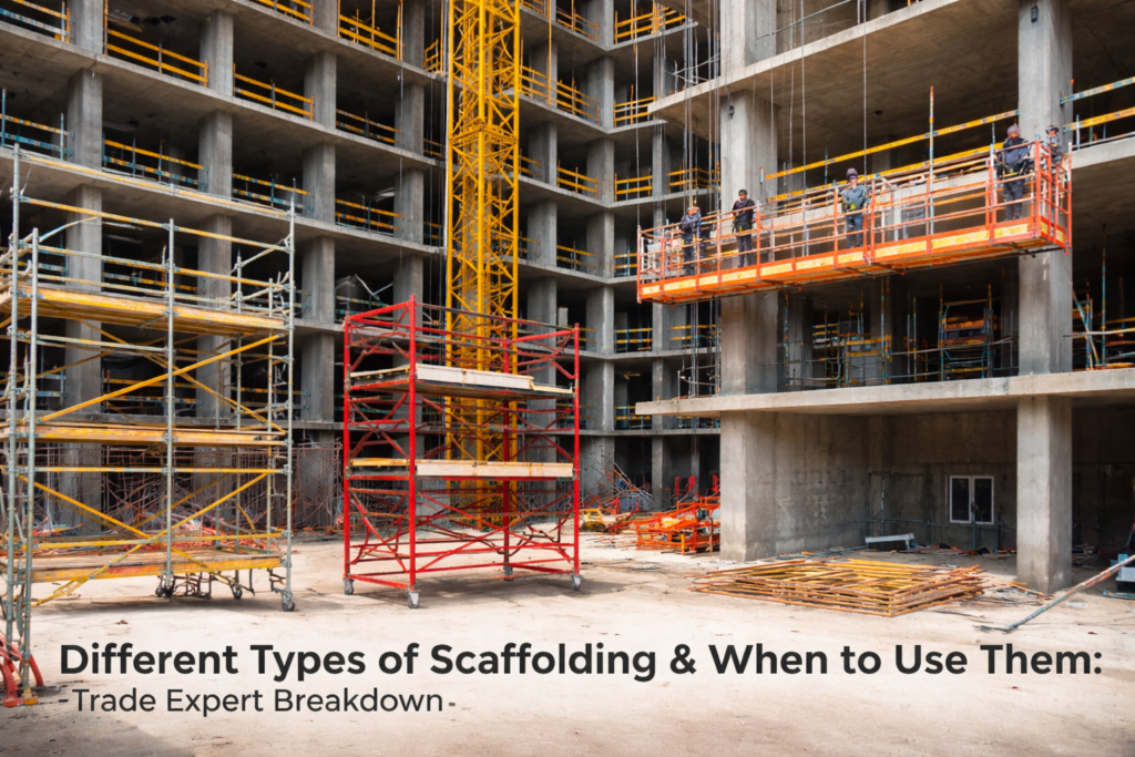 Different Types of Scaffolding & When to Use Them: Trade Expert Breakdown