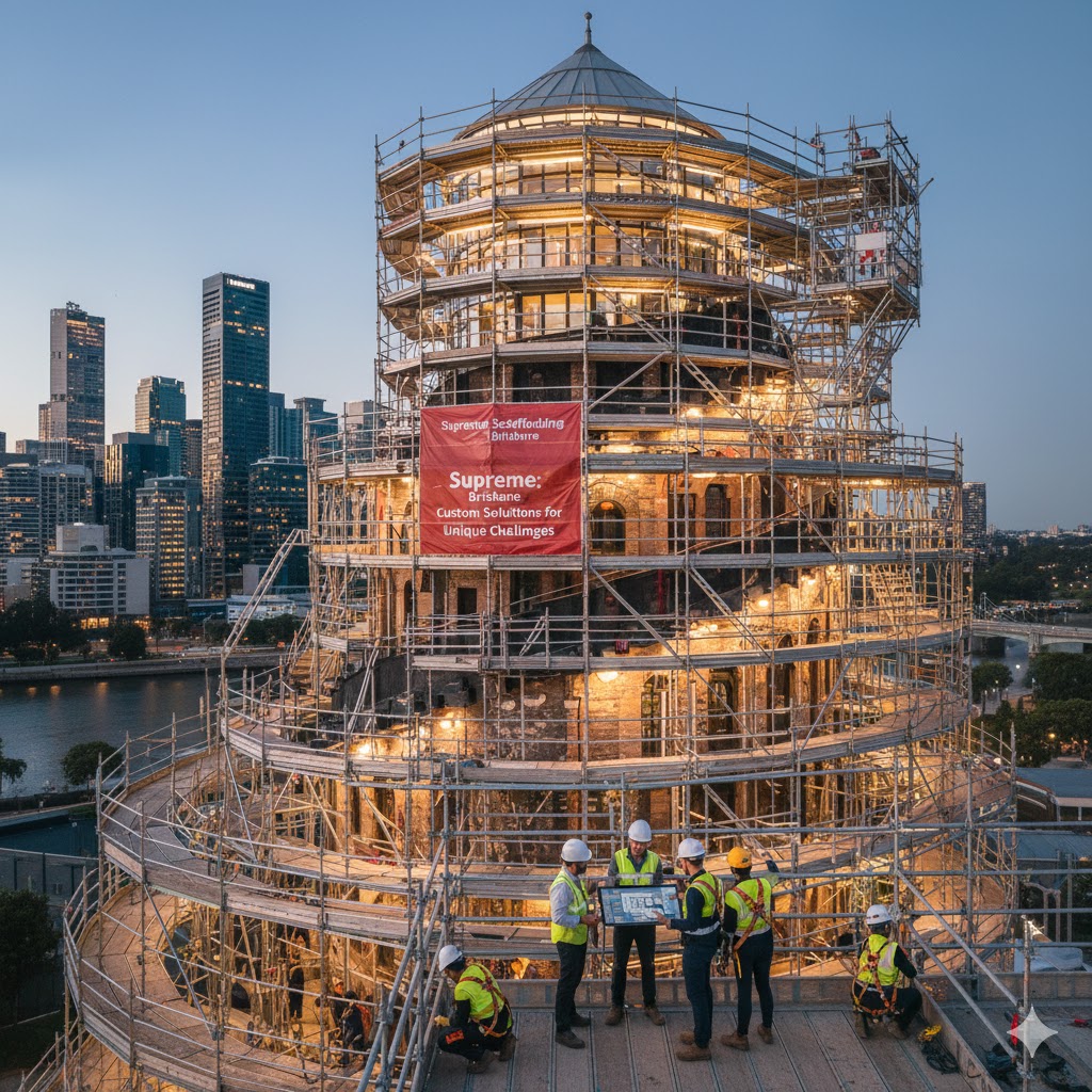 How We Customise Scaffolding Solutions for Unusual Structures