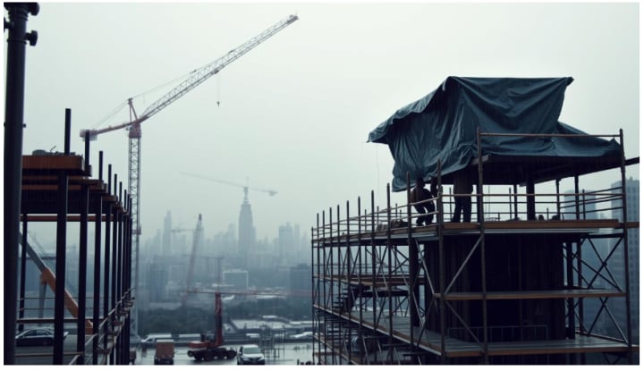 How the Weather in Brisbane Affects Scaffolding Safety & What You Must Do