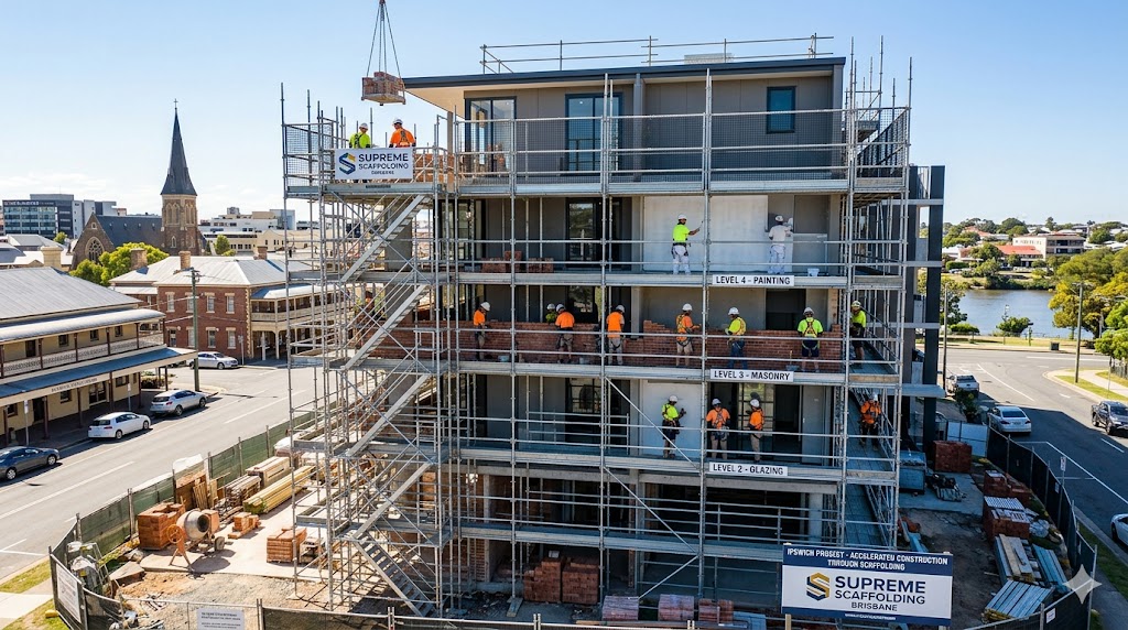 How Scaffolding Helps Speed Up Construction Projects in Ipswich