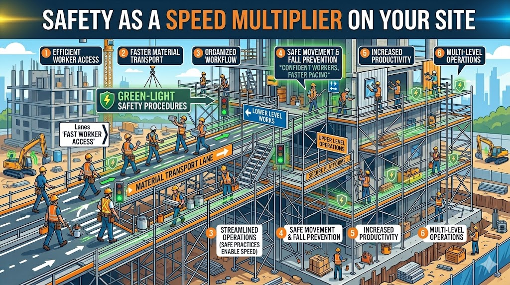 Safety as a Speed Multiplier