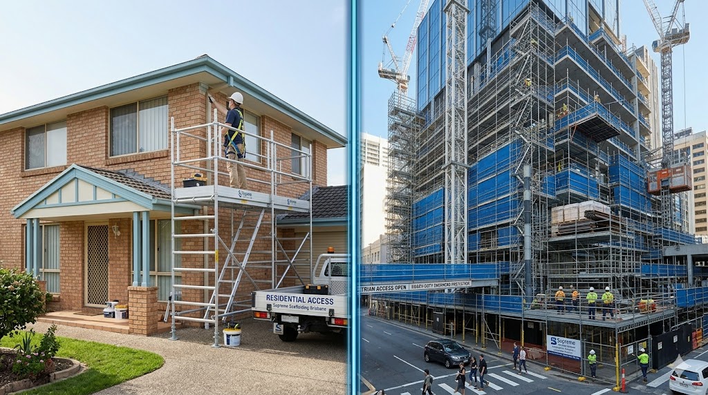 Residential Scaffolding vs Commercial Scaffolding: Which One Do You Need?