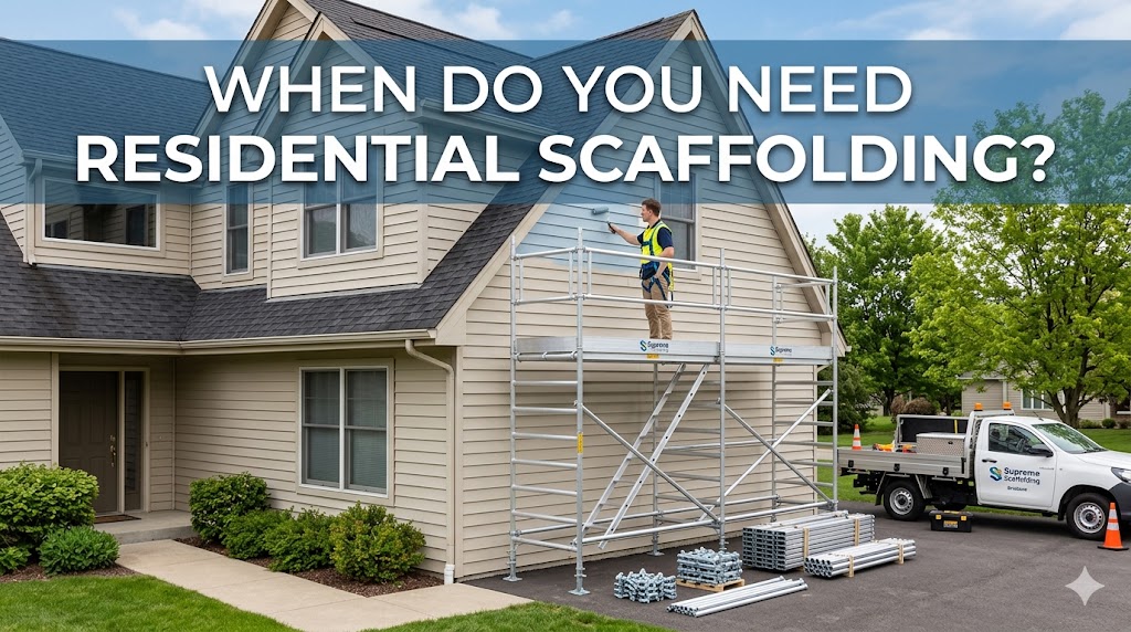 When Do You Need Residential Scaffolding?