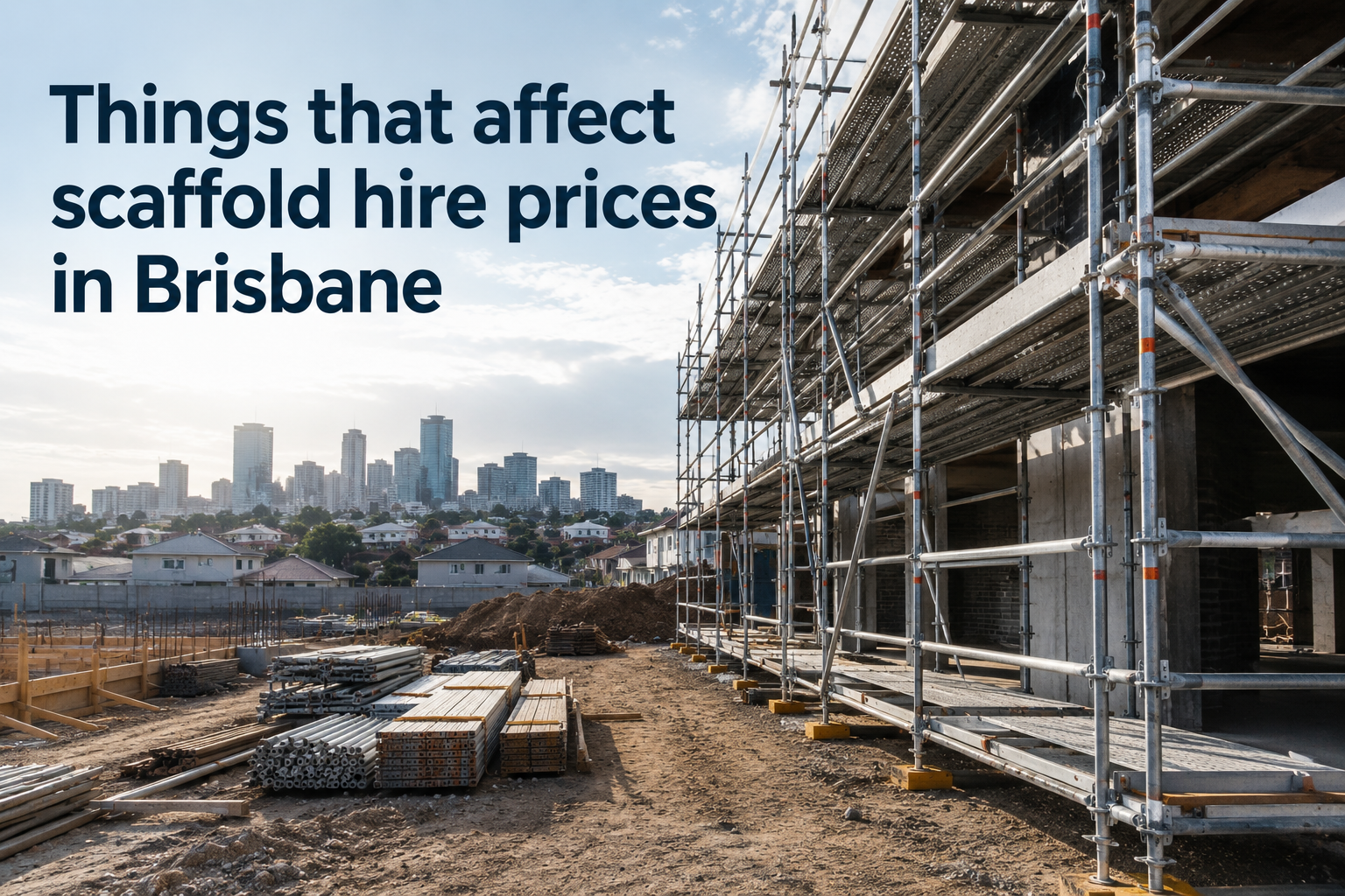 Scaffold hire prices in Brisbane
