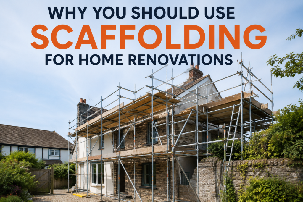 Why you should use scaffolding for home renovations