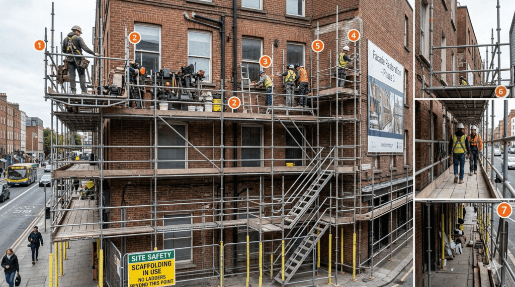 7 Signs You Need Professional Scaffolding Instead of Ladders for Your Project 7 Signs You Need Professional Scaffolding Instead of Ladders for Your Project