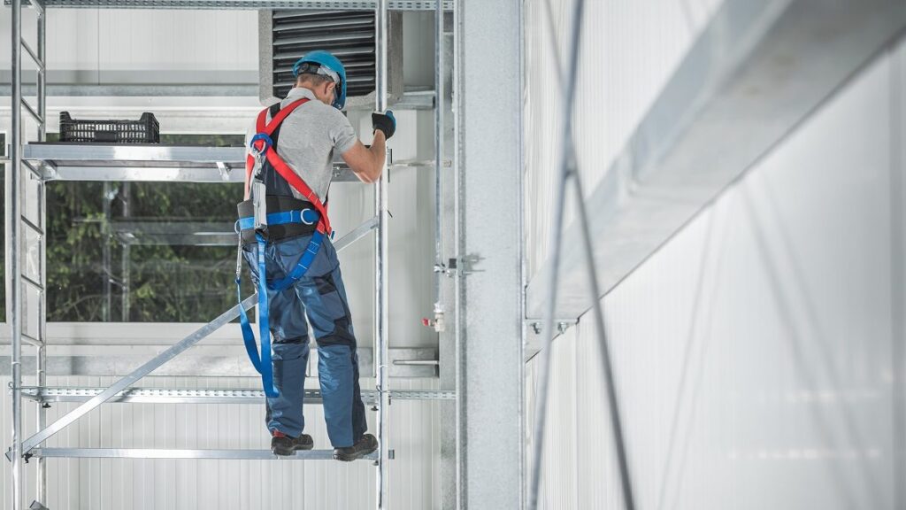 Do you really need scaffolding for painting a house?