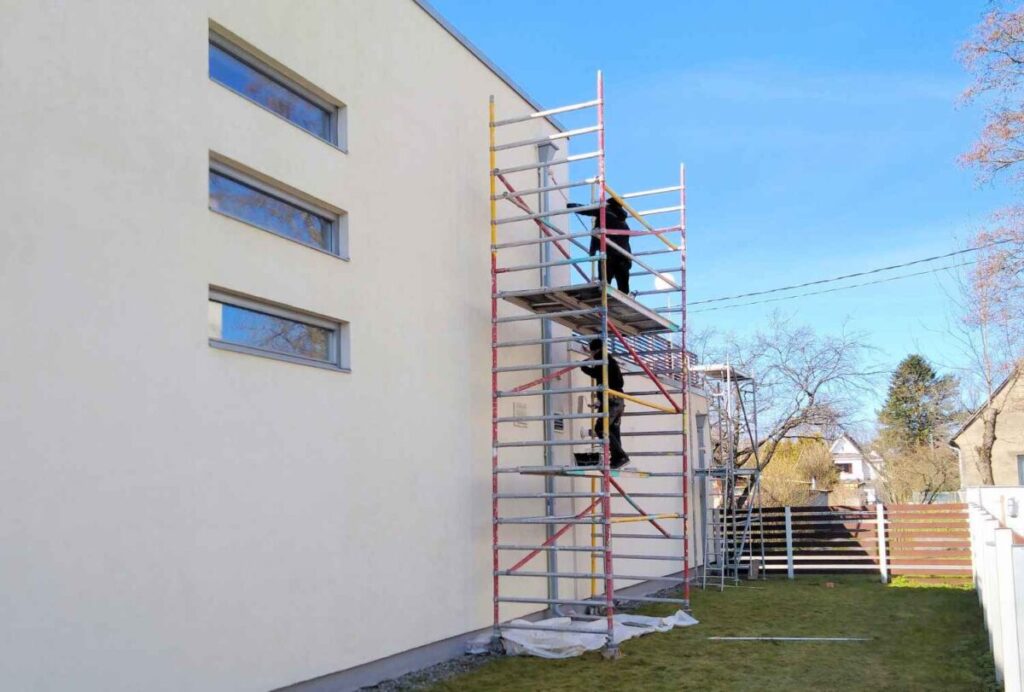 Do you really need scaffolding for painting a house?
