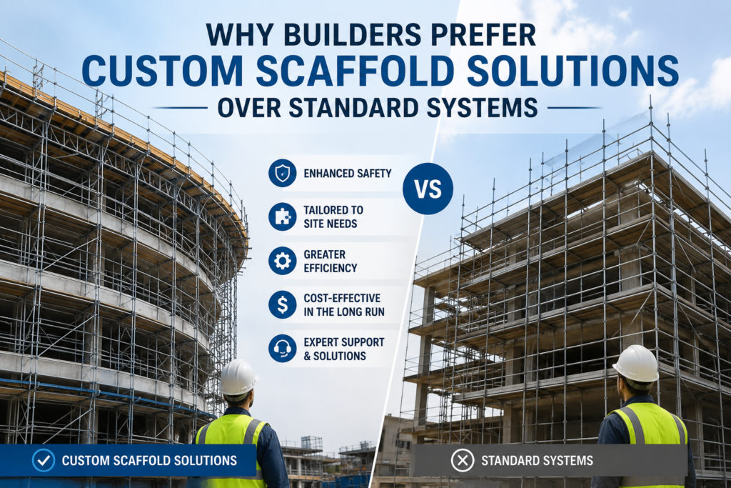 Why Builders Prefer Custom Scaffold Solutions Over Standard Systems